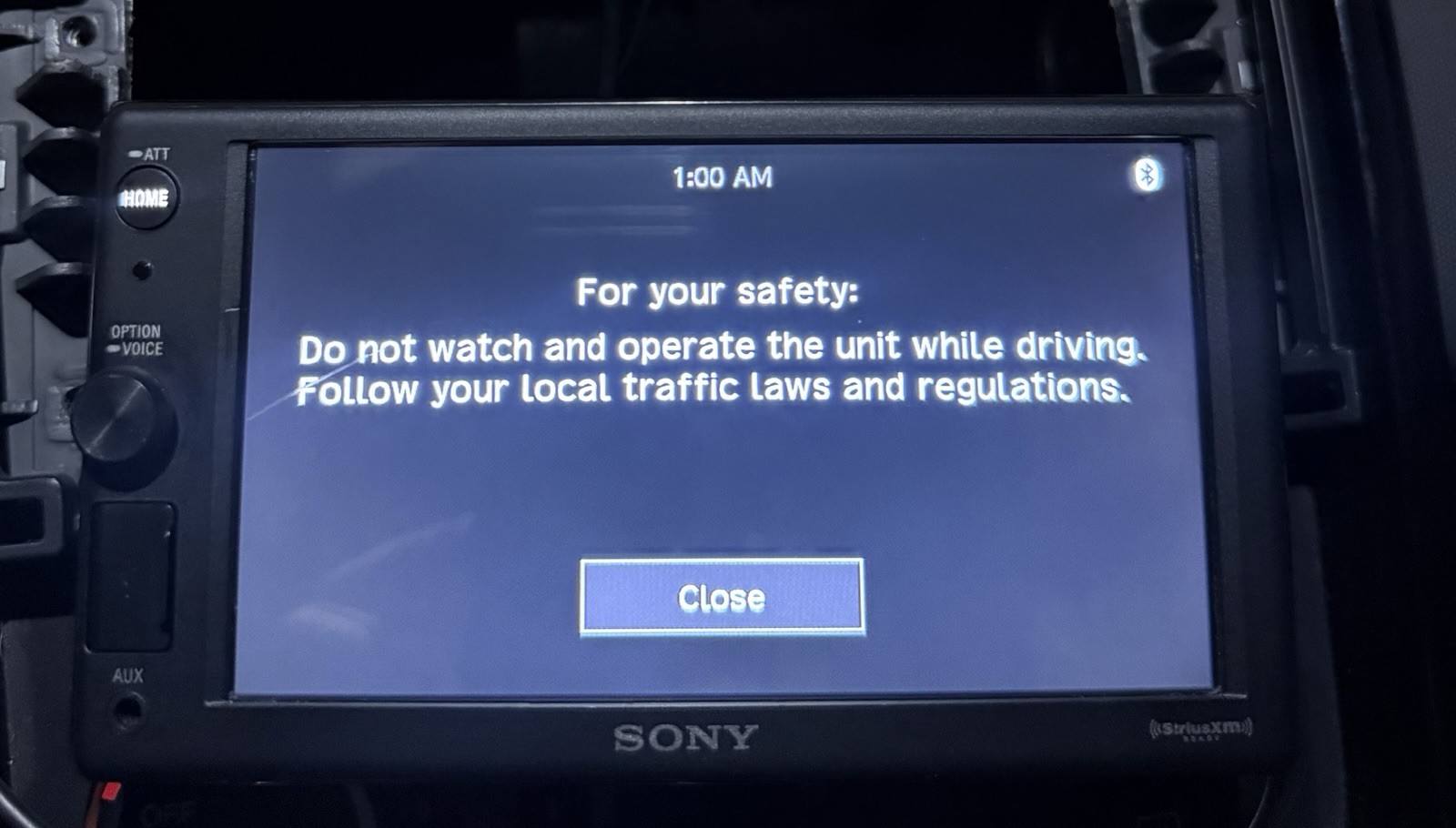 Sony XAV-AX1000 6.2 inch Apple CarPlay Media Receiver with Bluetooth