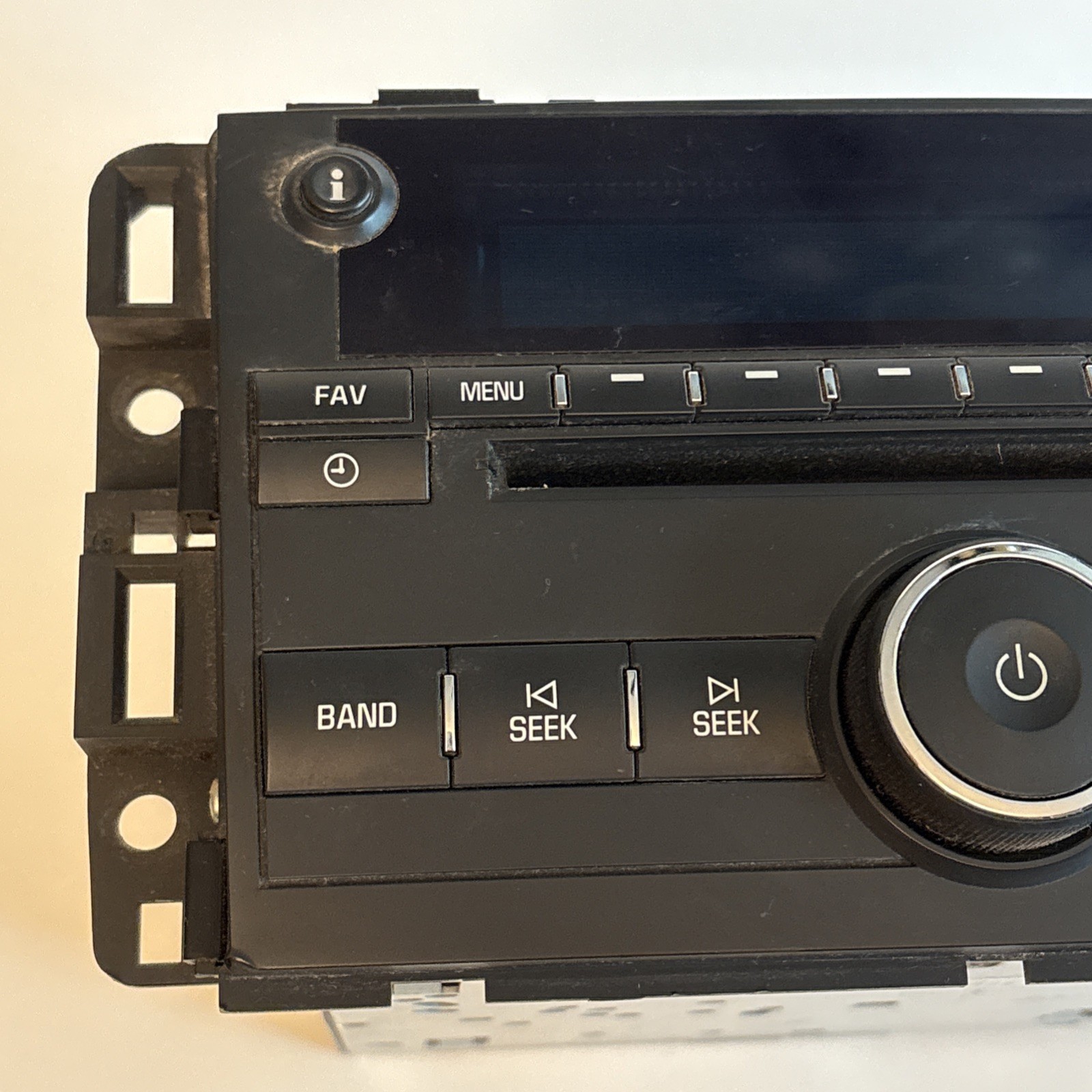 FUJITSU TEN LIMITED UPPER LEVEL CD/AM/FM 06-09 Impala OEM INDASH AUDIO PARTS
