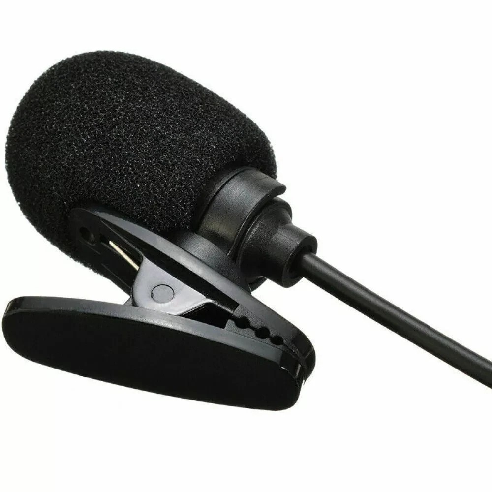 Universal 3.5mm External Microphone for Android Car Stereo Radio BT
