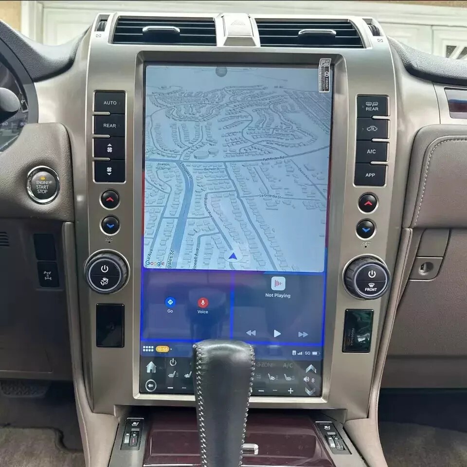 15.6″ For 2010-2020 Lexus GX400 GX460 Car Radio GPS Navi Android BT SWC Carplay
