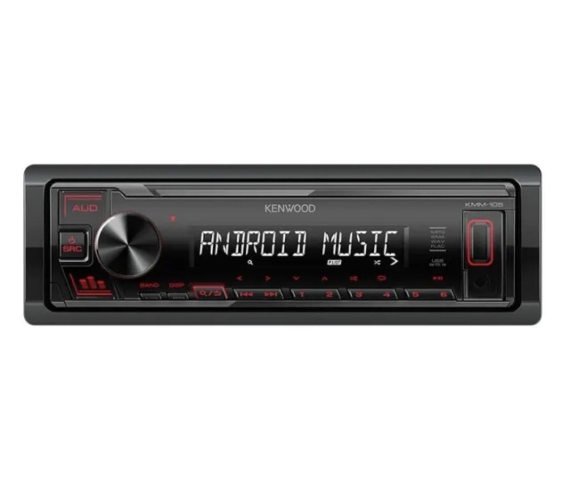 Kenwood Digital Media AM/FM USB MP3 Car Stereo Receiver Audio System (NO CD/BT)