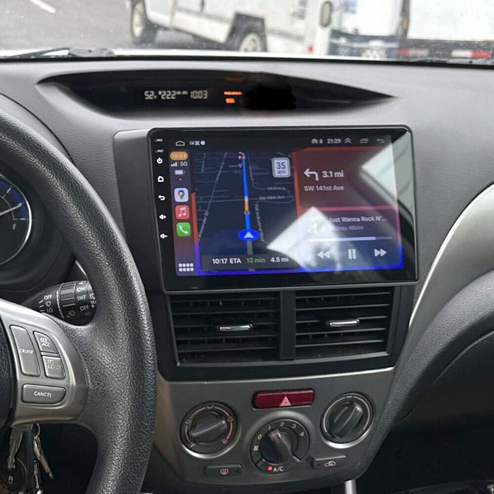 Radio Carplay For 2009-2013 Subaru Forester EQ Cam Android Auto Back Camera