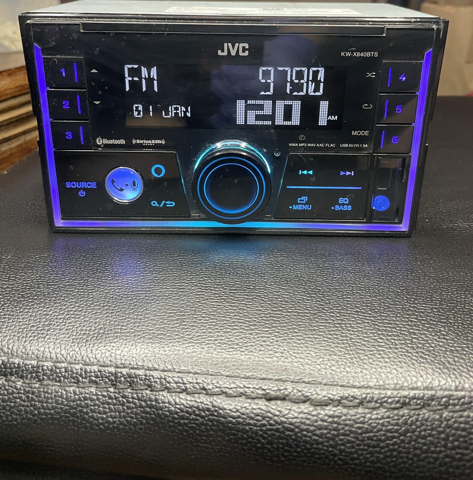 JVC KW-X840BTS 2-DIN Digital Media Receiver