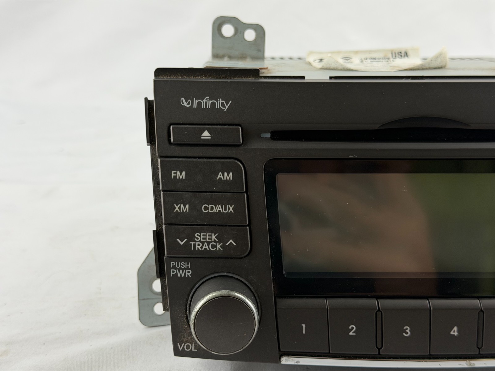 Hyundai Infinity 6-Disc CD MP3 Radio Receiver 96195-3K151 Tested Functional