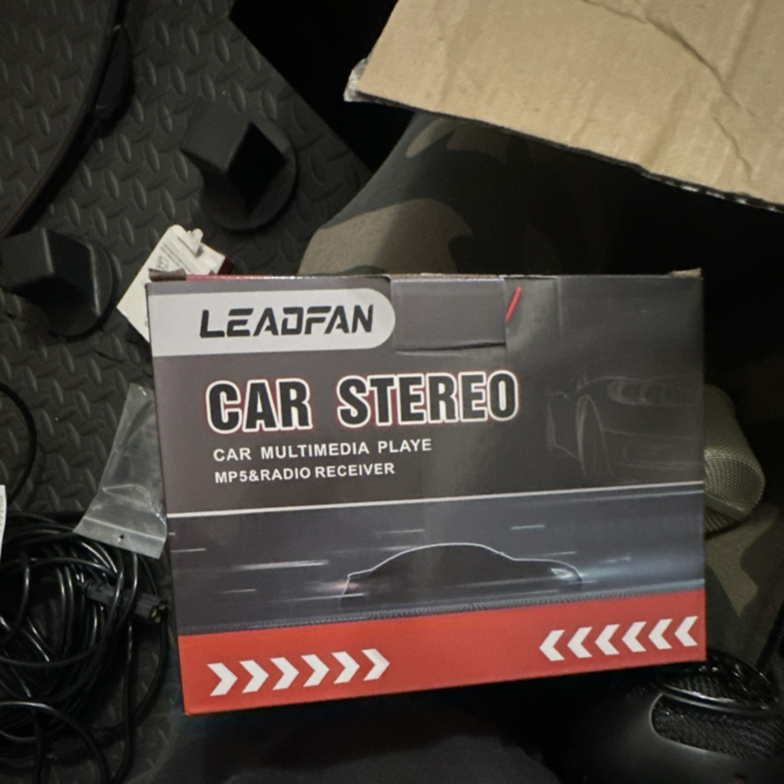 Leadfan Car MP5 Player Multimedia Car Stereo MP5 & Radio Receiver Audio System