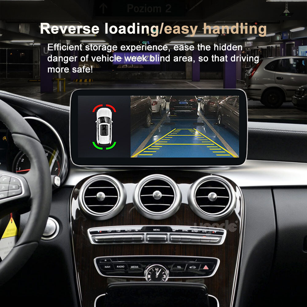 Ugode 12.3inch Android Screen Carplay GPS Mercedes Benz C GLC W205 2014-2020