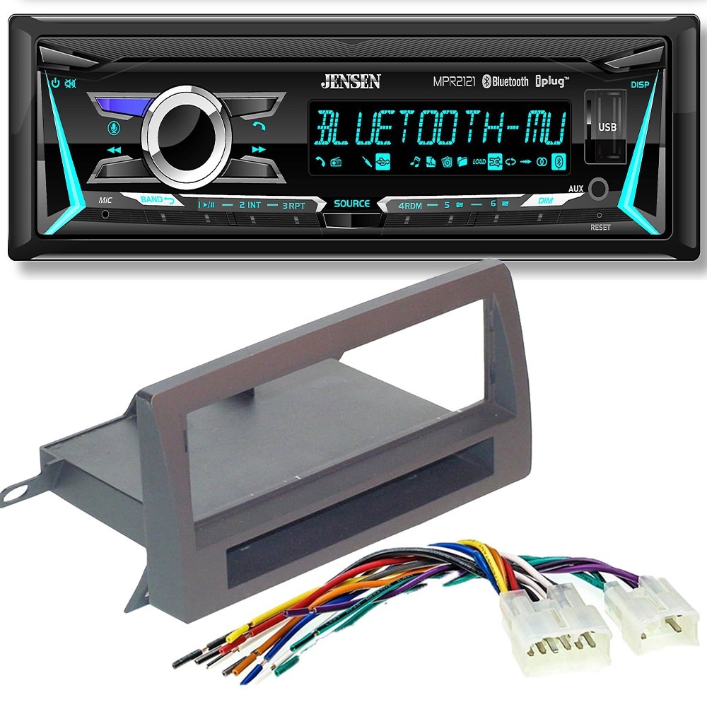 For 2002-2006 Toyota Camry Jensen Bluetooth MP3/USB Car Stereo AM/FM 1 DIN Radio