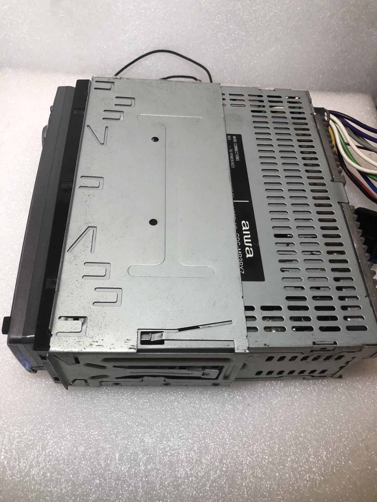 AIWA CDC MP3RYZ CD World 1st Mp3 Car Stereo RDS Radio AM-FM Aux Old School Y2k