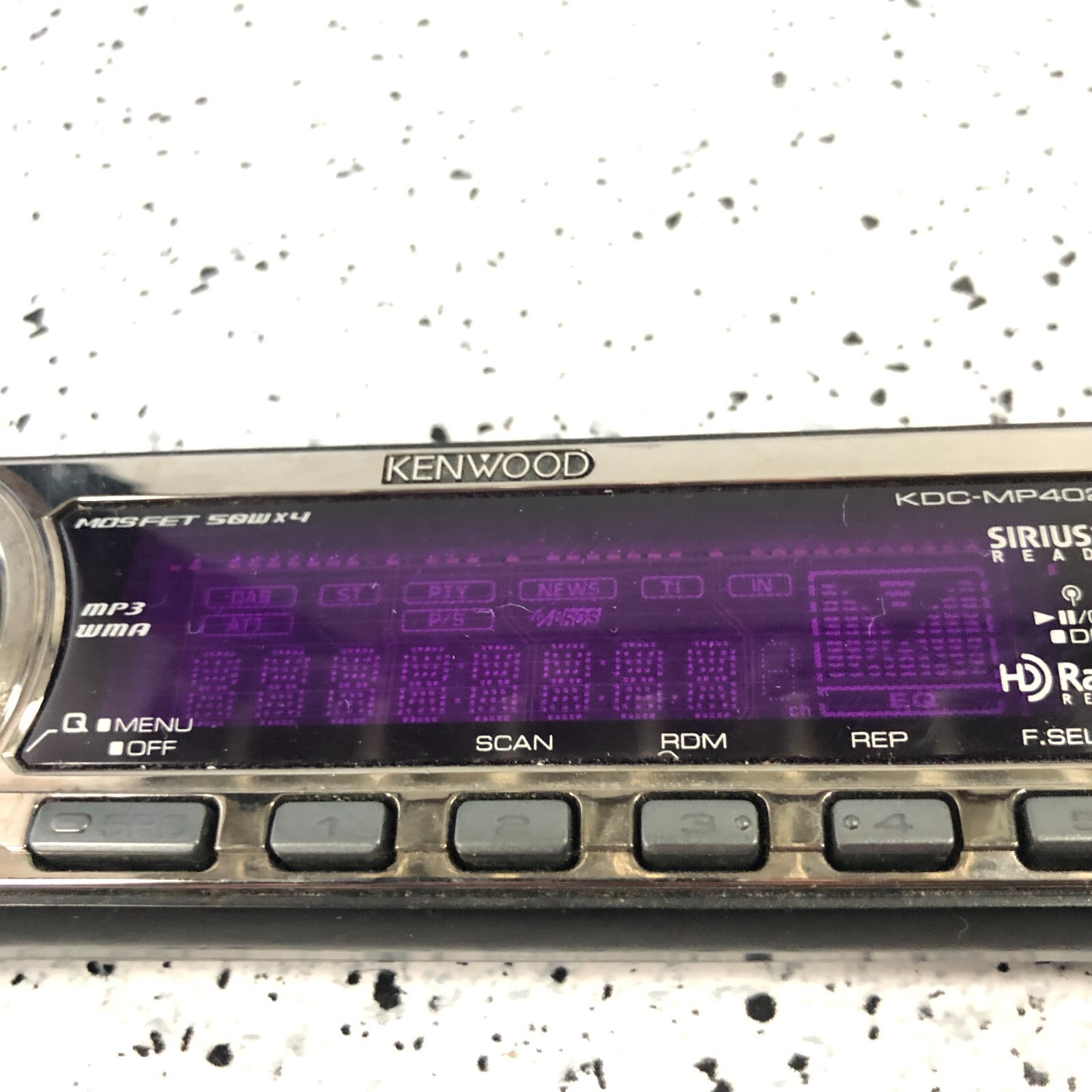 Kenwood KDC-MP4028 Car Stereo- CD Player, Sirius, HD Radiio