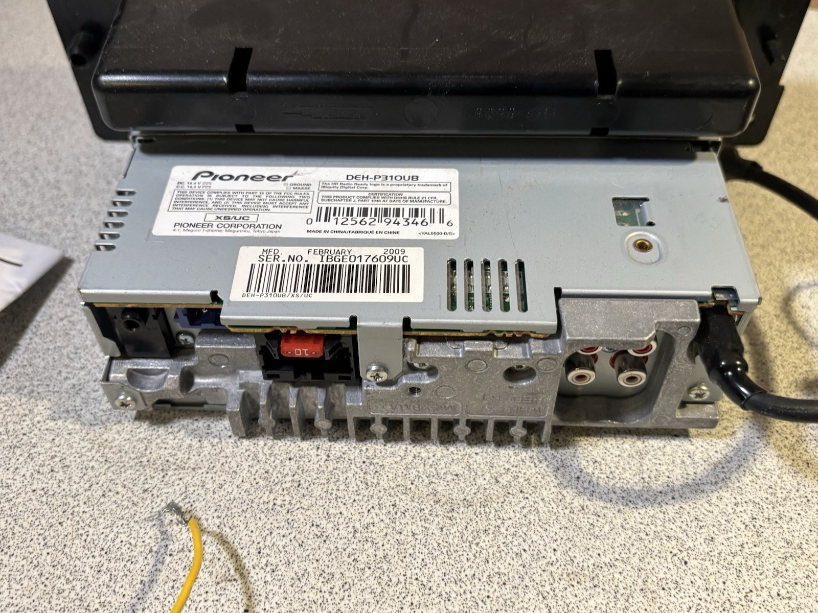 Pioneer Premier DEH-P310UB Car Stereo Lot Sirius SCC1 CD-SB10 PAC SWI-PS Parts