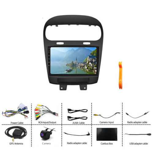 For 12-19 Dodge Journey Car Stereo Radio Player GPS Navi Android 13 Carplay