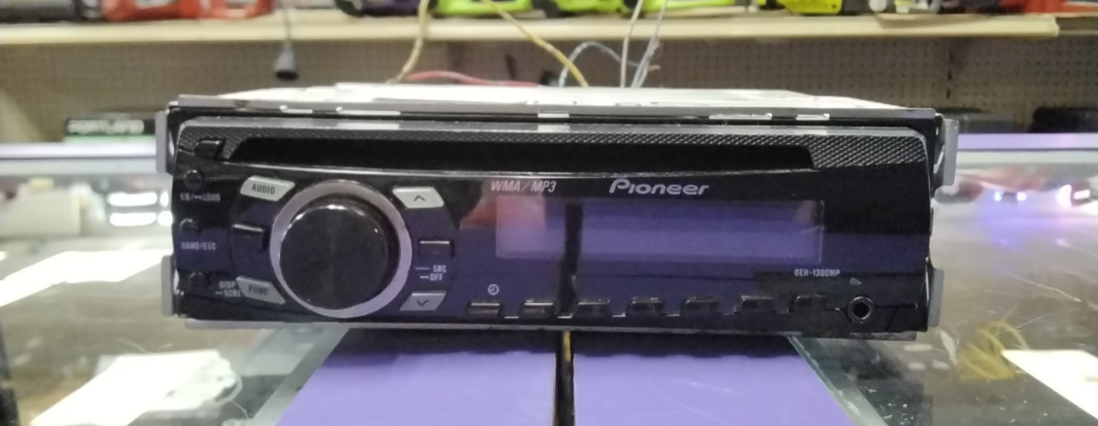 Pioneer DEH-1300MP In-Dash AM/FM Radio CD Player Aux Receiver