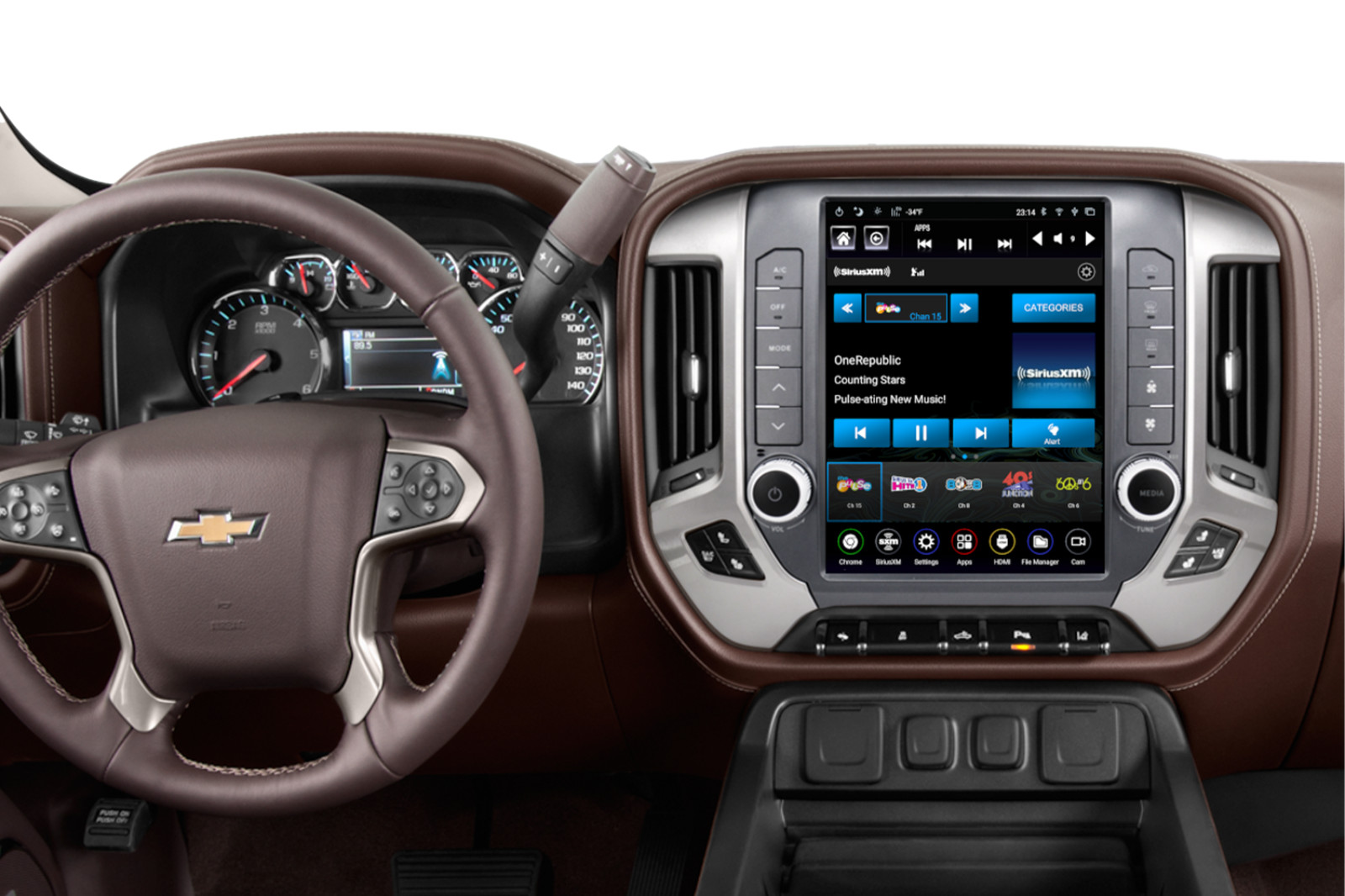 **Refurbished** 2014-2018 Silverado/Sierra Generation 5 LinksWell T-Style Radio.