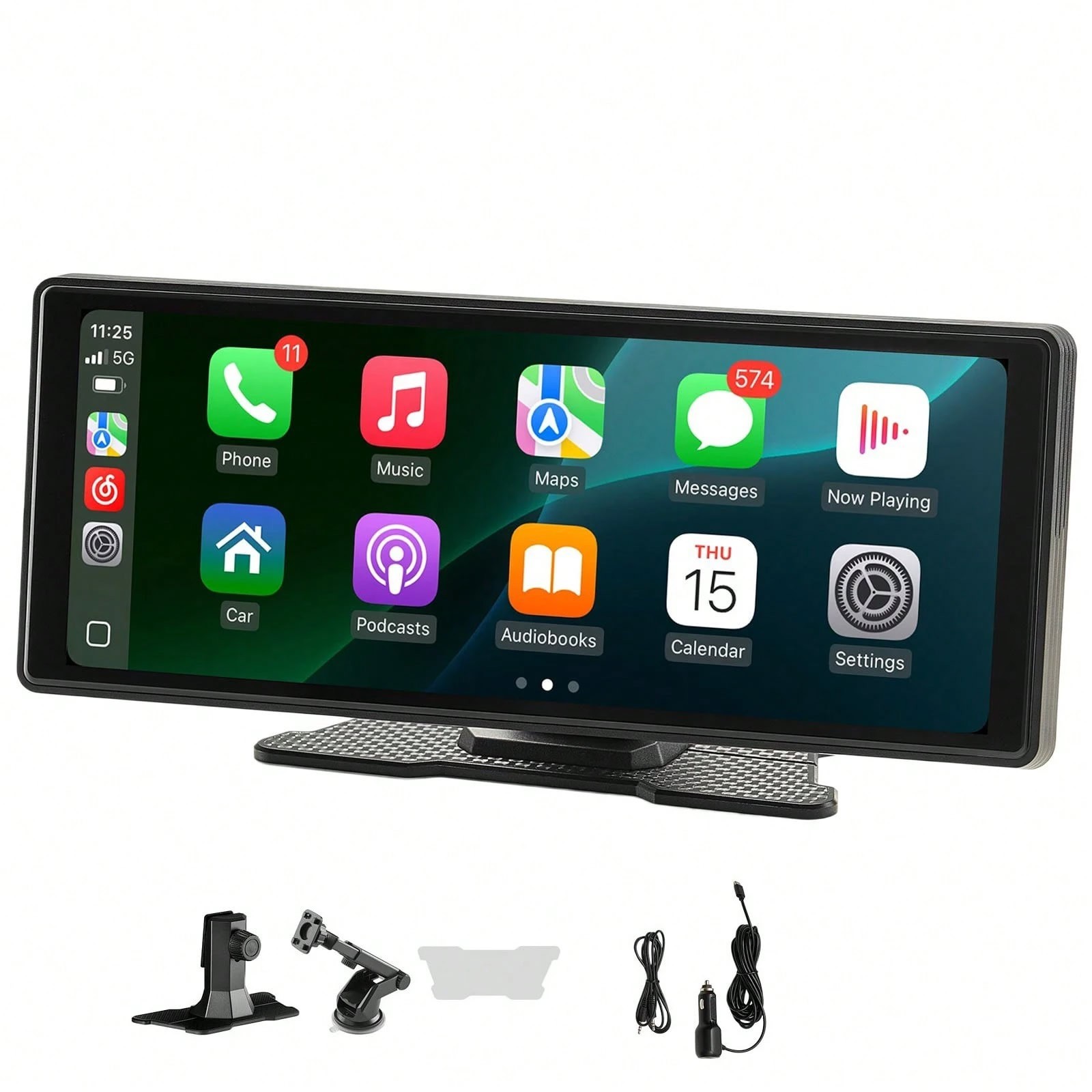 10 Inch Wireless CarPlay Android Auto Touch Screen Car Stereo GPS Radio