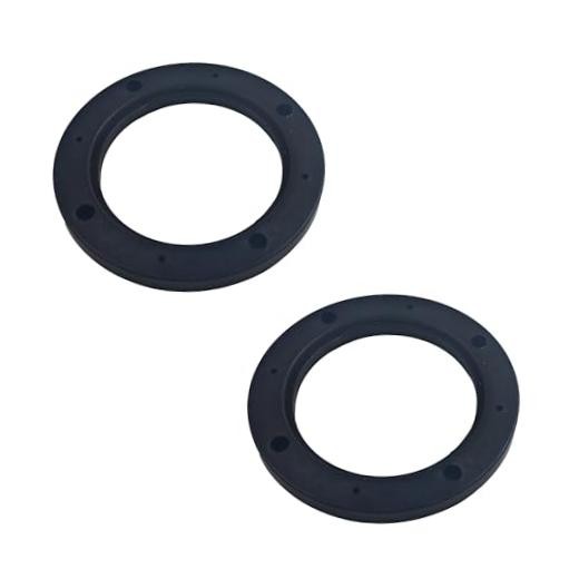 2Pcs Universal Fit ABS Car Stereo Speaker Spacers – Black Plastic – 4 Inch