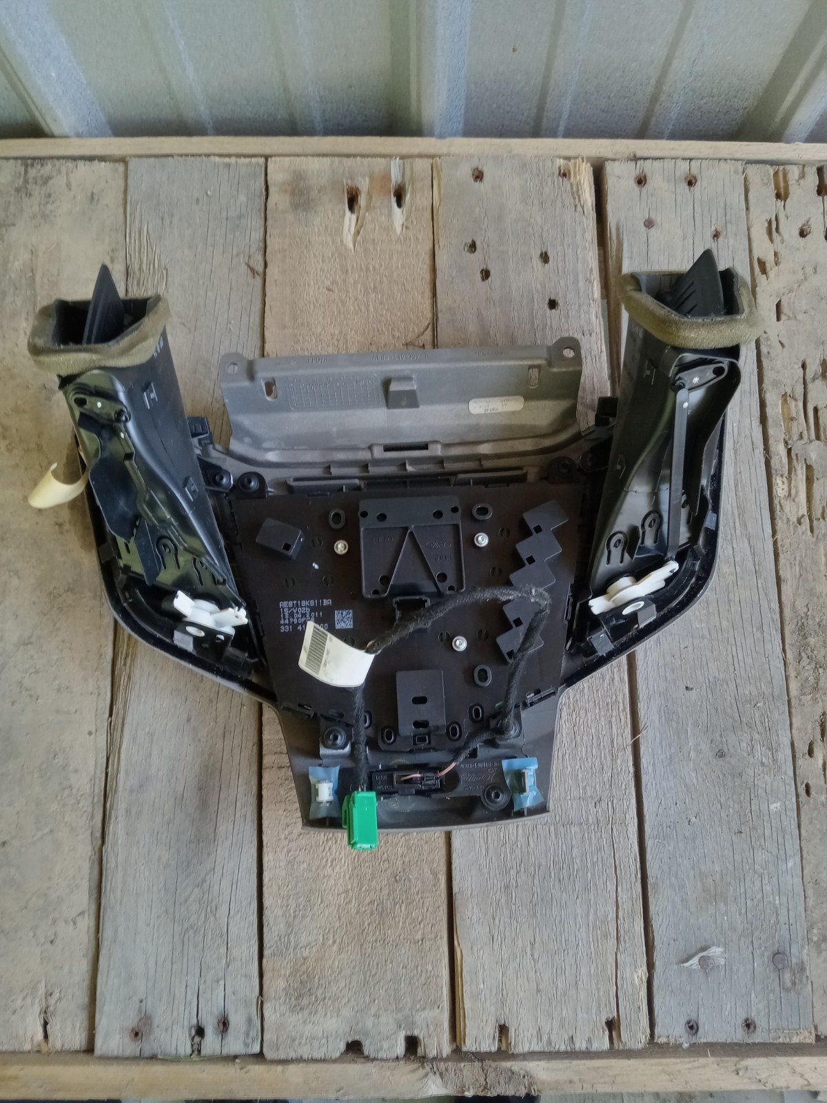 2011 Ford Fiesta SE 1.6 Silver/Black Dash Radio Control Panel Oem AE8T18K811BA