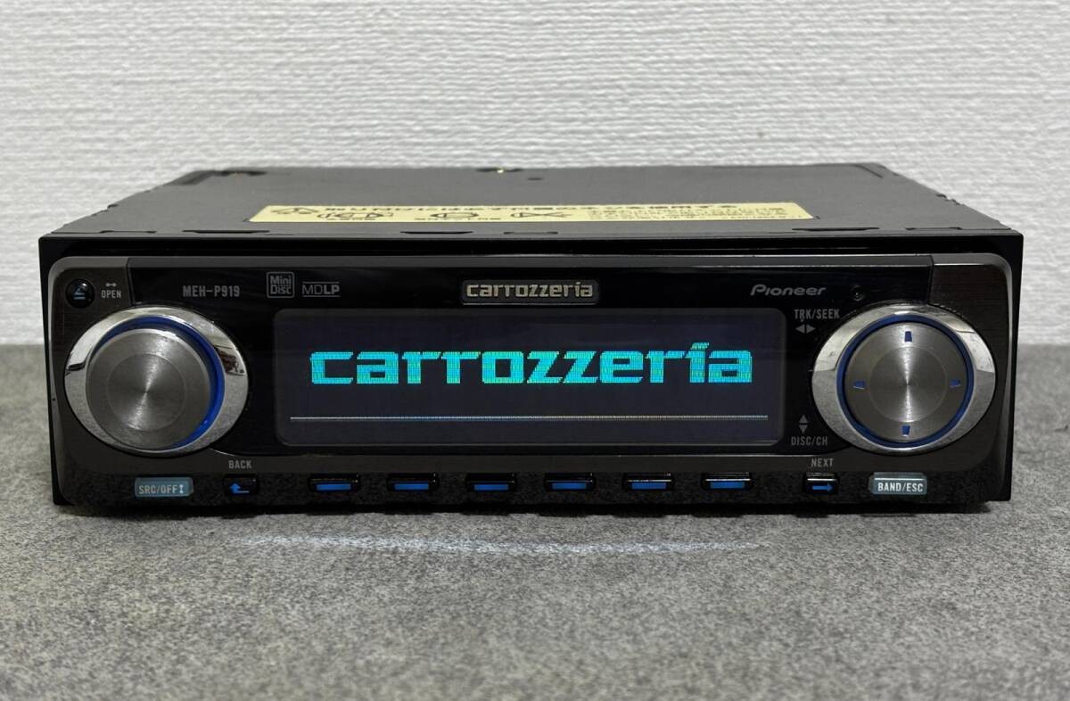 Pioneer Carrozzeria MEH-P919 MiniDisc MD Player Car Audio Head Unit JDM