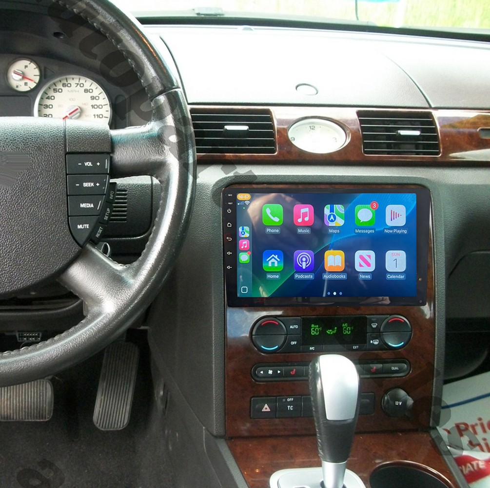 For 2005-2007 Ford Five Hundred Carplay Radio Android 14.0 GPS Navi WiFi RDS