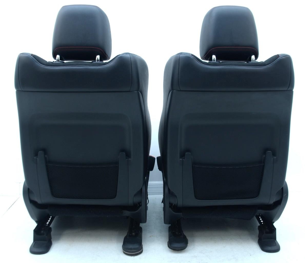 2021 – 2025 DODGE DURANGO RT OEM SEATS 3 ROW SET BLACK LEATHER / SUEDE CONSOLE