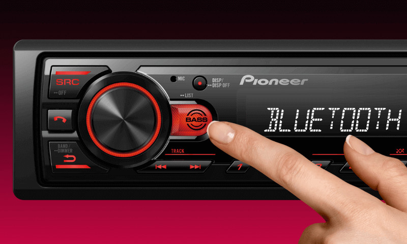 Pioneer 6.2″ 2DIN Touchscreen Bluetooth USB AUX Car Digital Media Radio Receiver