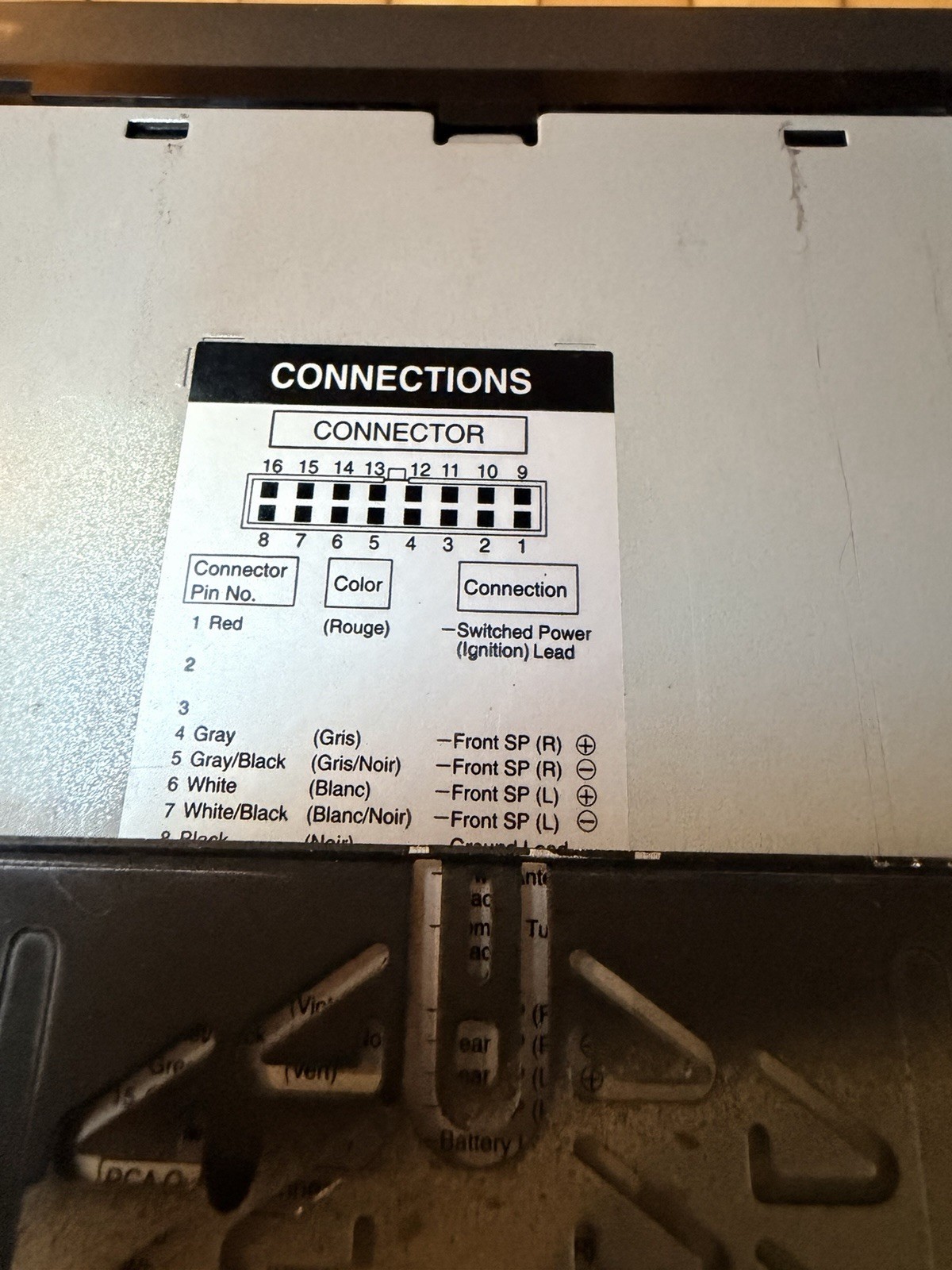 ALPINE CAR AUDIO STEREO IN DASH CD UNIT OLD SCHOOL CDA-7839 VINTAGE RARE EQ BASS