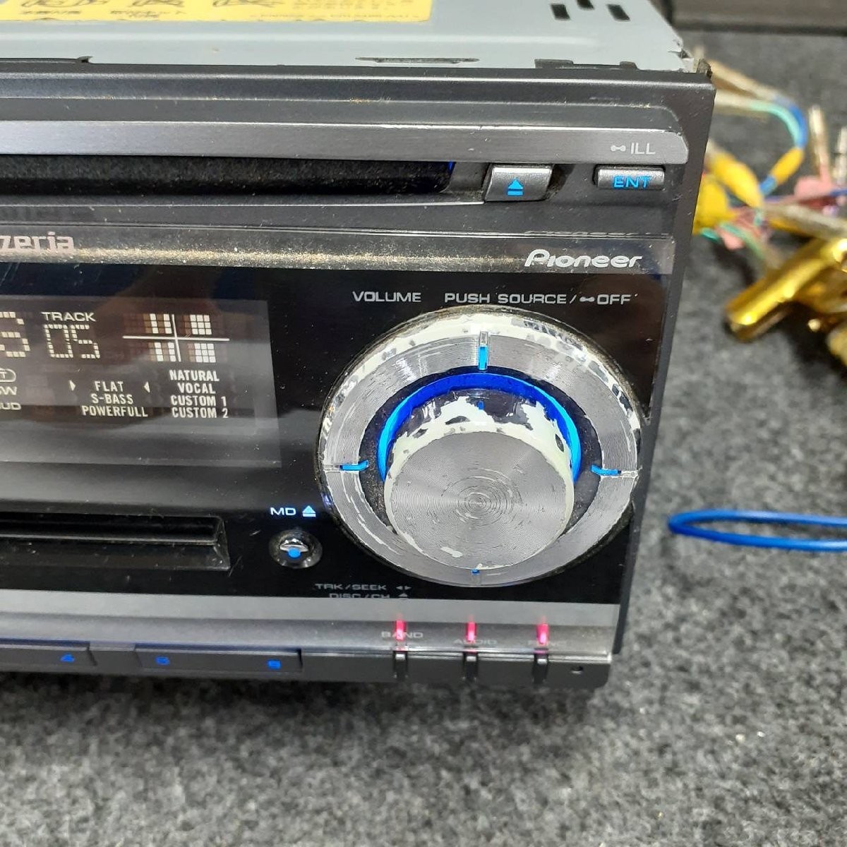 Pioneer Carrozzeria FH-P520MD 2DIN AUX CD MD Player for Toyota Daihatsu
