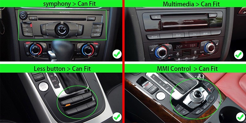 8.8″ Car Android Gps Navigation Wifi For Audi A4 A5 8r 08~16 Radio Carpaly Rhd