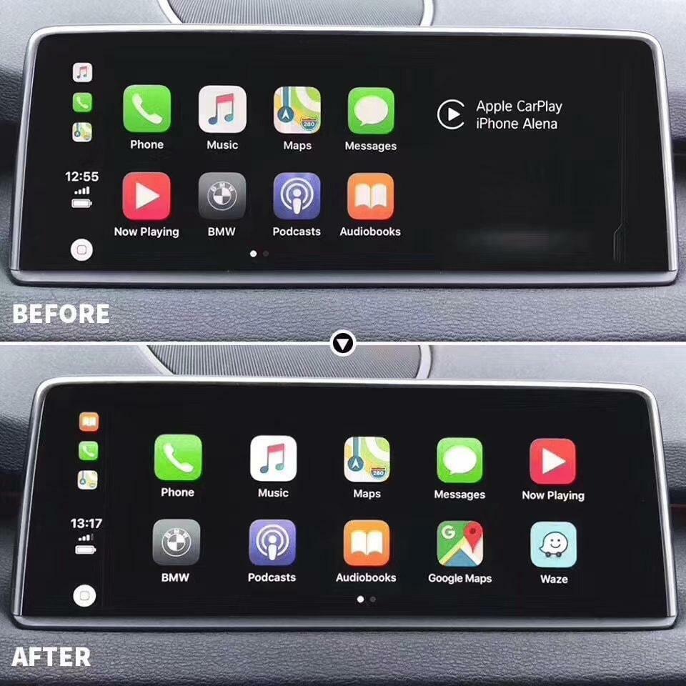 BMW Carplay activation F series G series full screen video in motion activatio