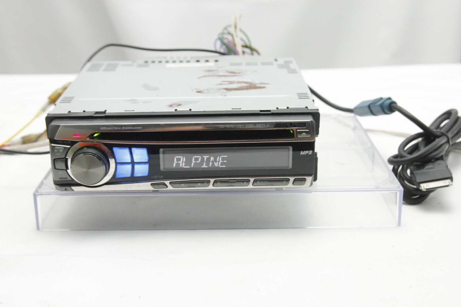 ALPINE CDE-9871Ji working