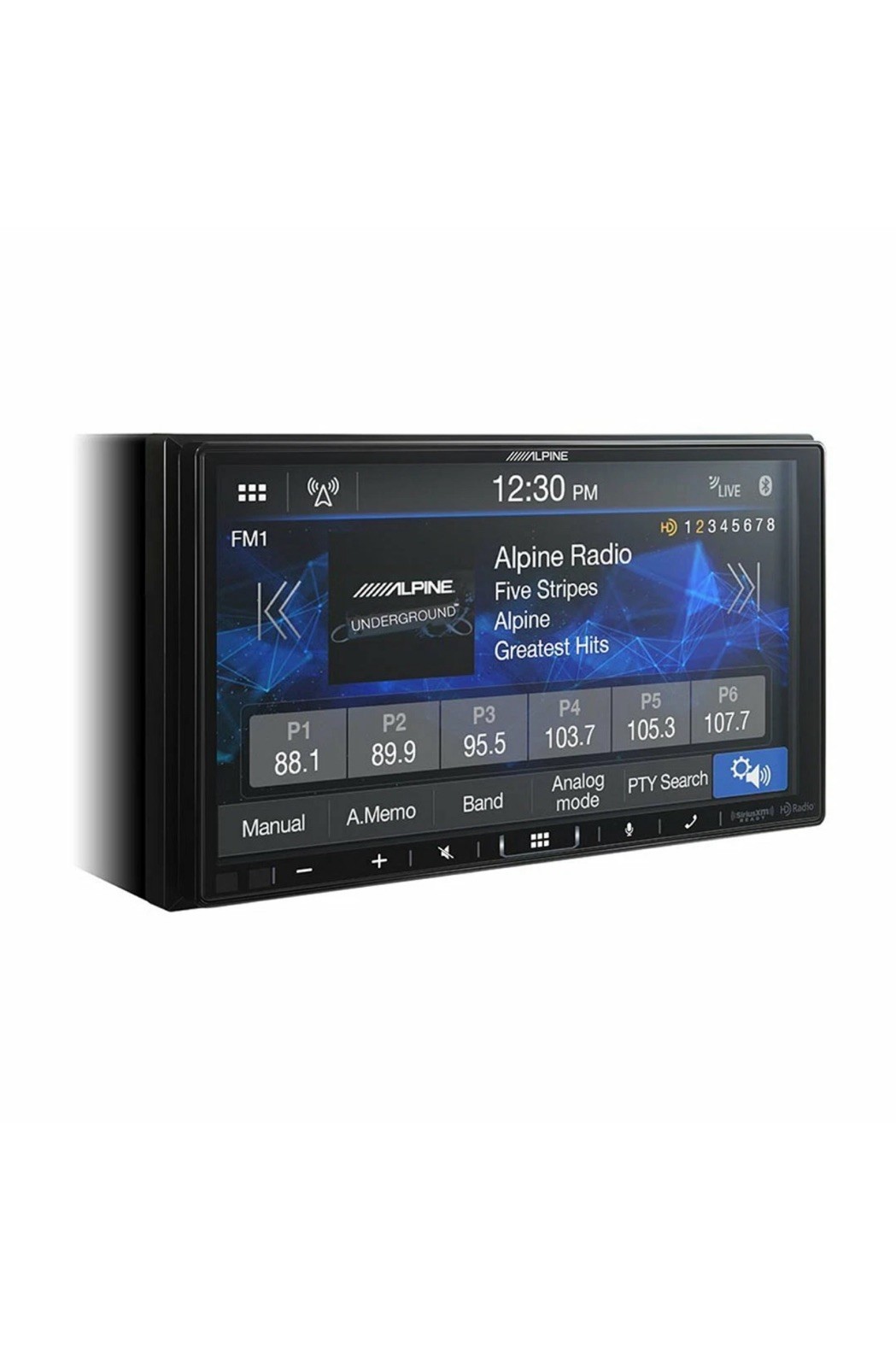Alpine iLX-407, 7″ Double-DIN Digital Media Receiver w/ CarPlay and Android Auto
