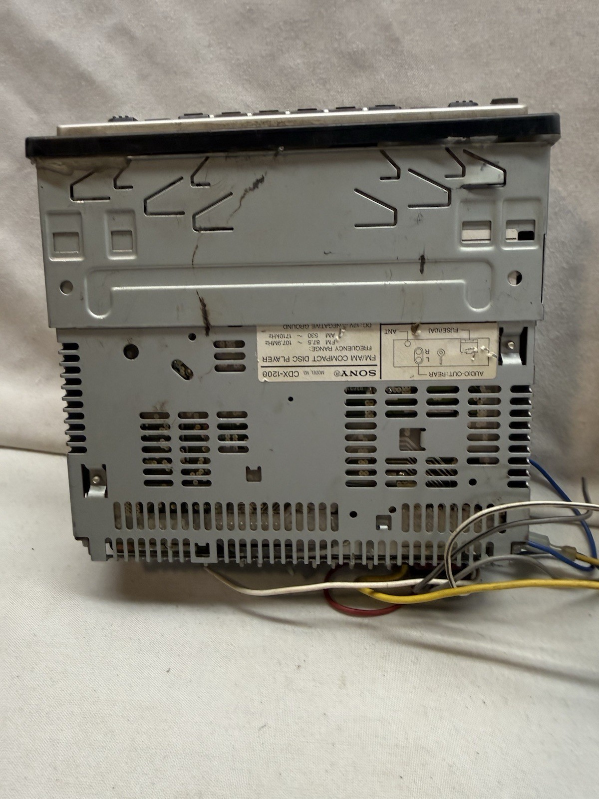 Car Audio Compact Disc Player Lot: Sony CDX-1200 & Eclipse 5331 – Parts /Repair
