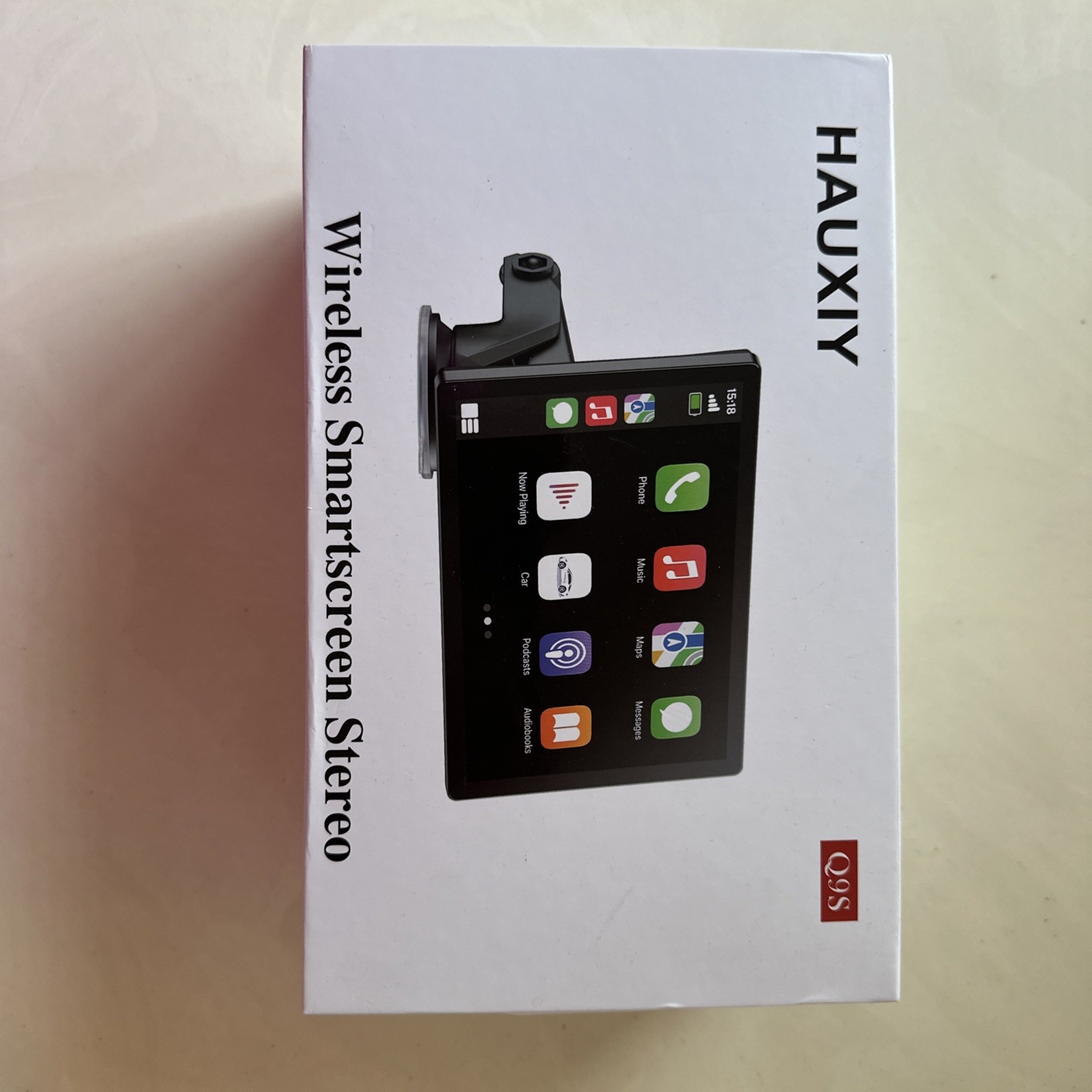 Hauxiy Q9S Wireless Smartscreen Stereo