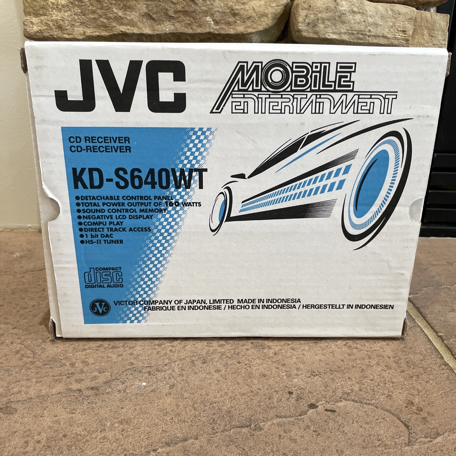 JVC KD-S640WT CD In Dash Receiver