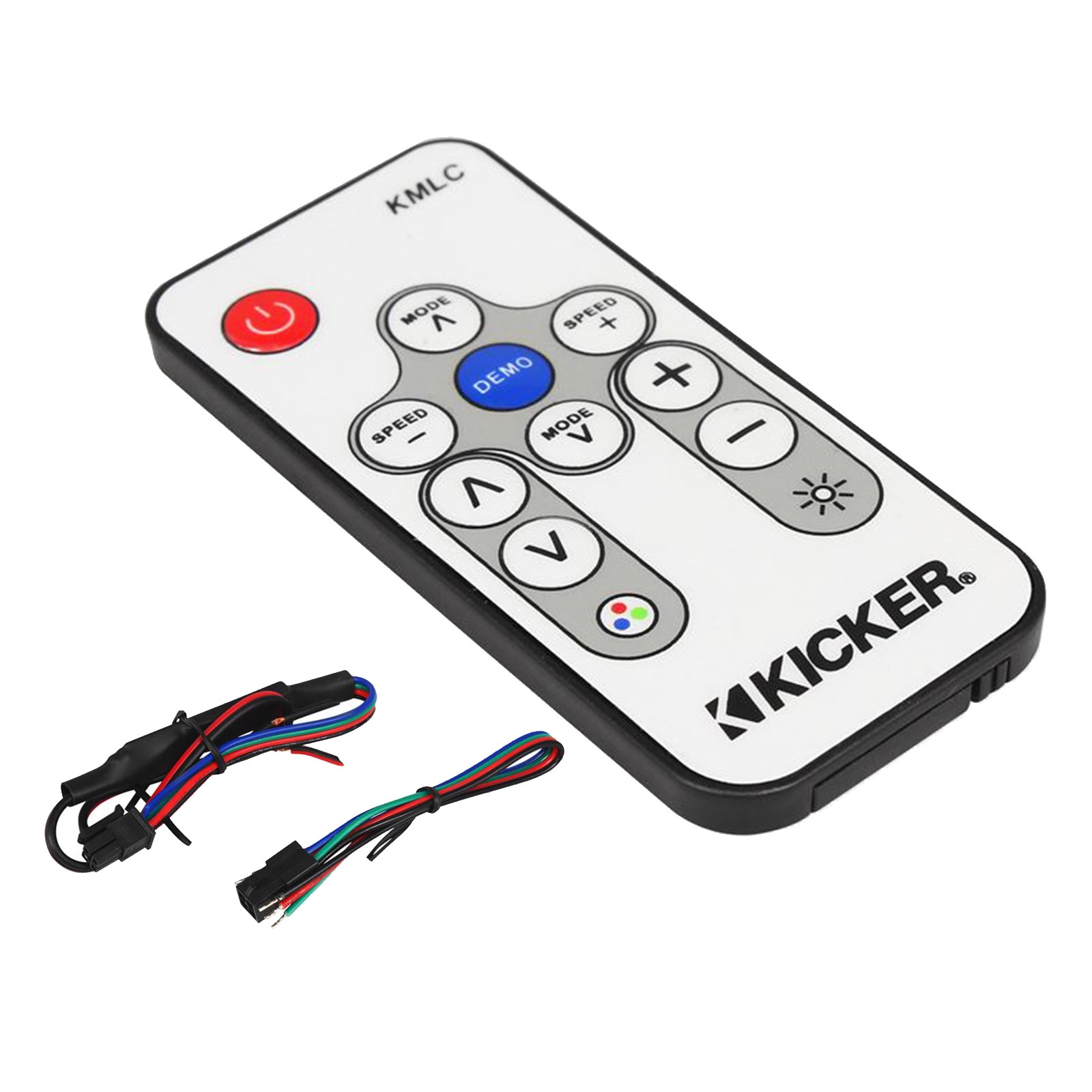 Kicker Marine Receiver,Remote, 4x 6.5″ LED Speaker,Grilles, Wire, Antenna,Remote