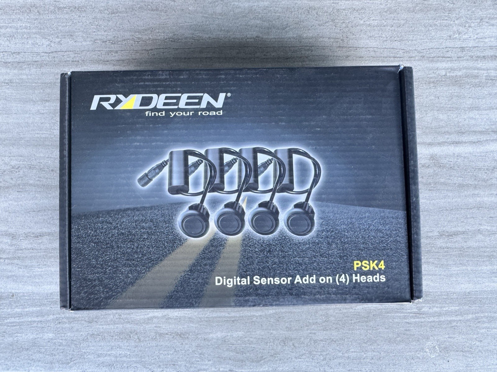 RYDEEN PSR4000 Digital Ultrasonic Parking Sensor for Rear/Front & PSK4