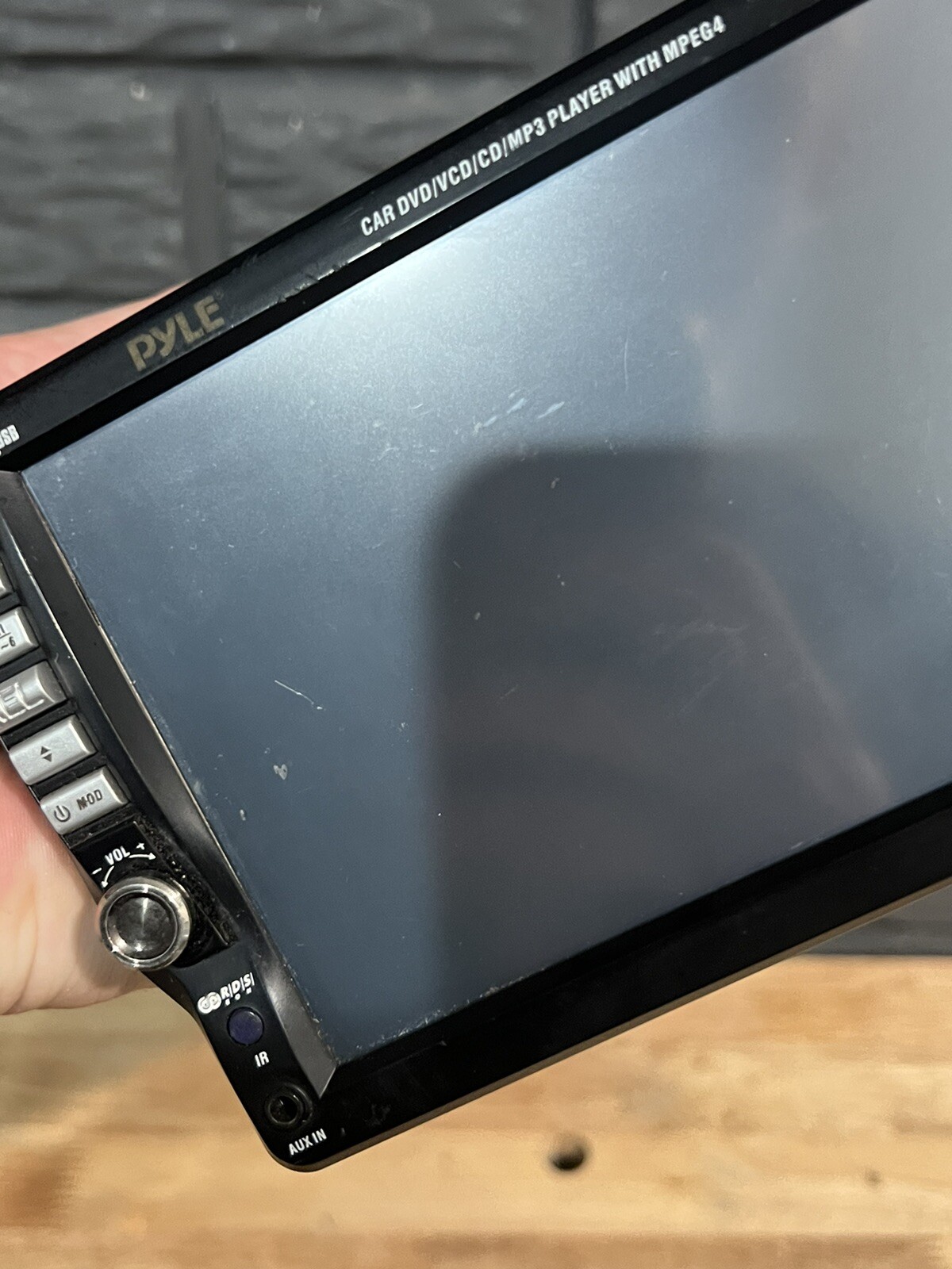 Pyle PLD70BT 7” Touch Screen Car DVD/CD Radio Receiver – No Wiring Harness