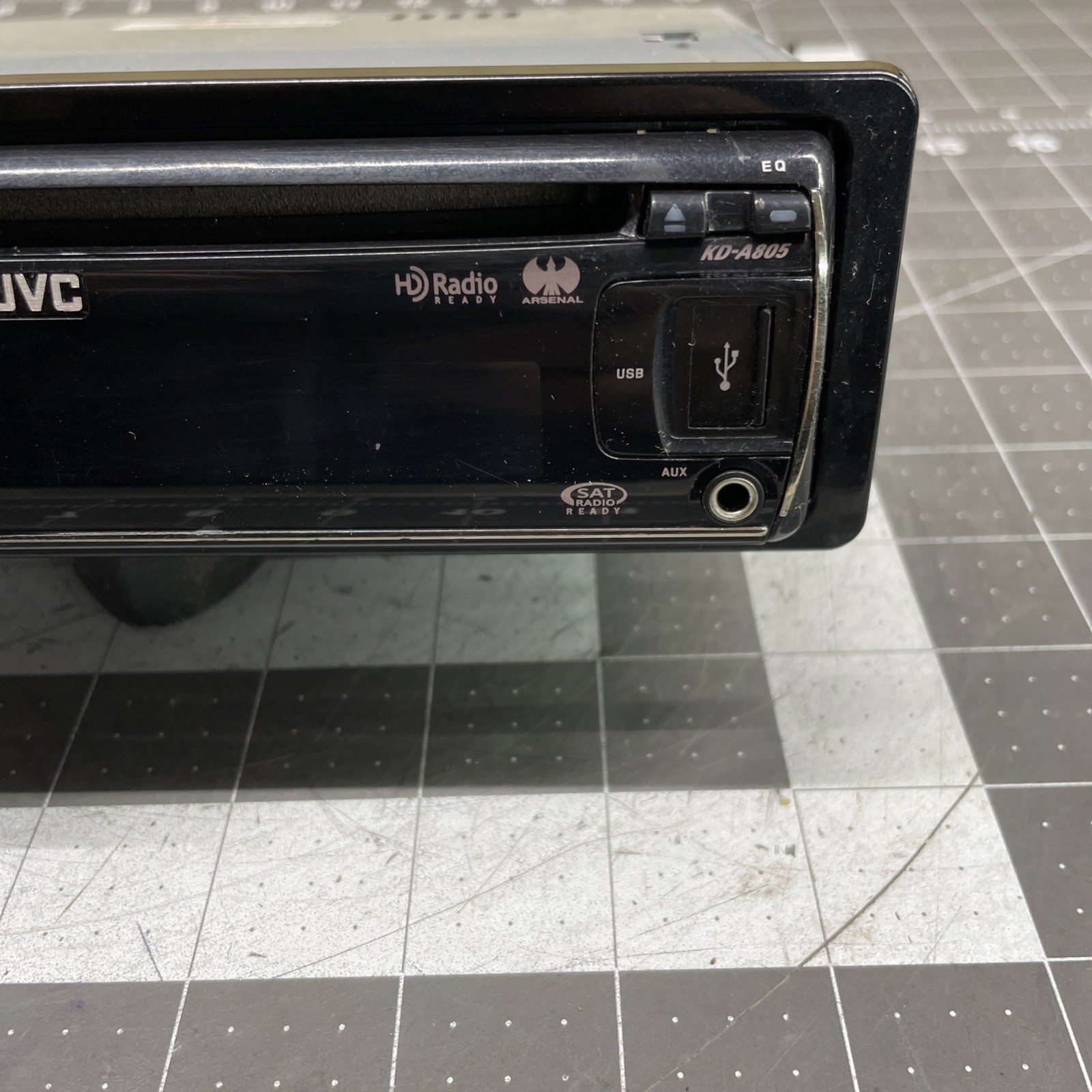JVC KD-A805 Aftermarket Car Stereo AM FM CD USB AUX HD Radio w/ Bluetooth