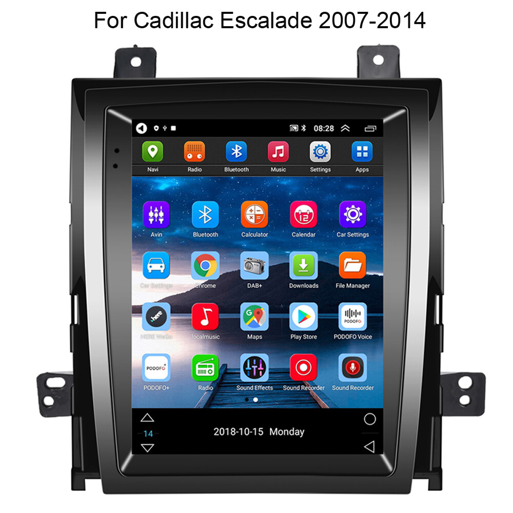 Android 13 Carplay Car Stereo Radio GPS NAVI BT For Cadillac Escalade 2007-2014