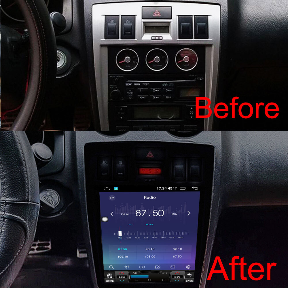8G+128GB Car Radio Player For Hyundai Rohens coupe 2009-2012 Auto Navigation GPS
