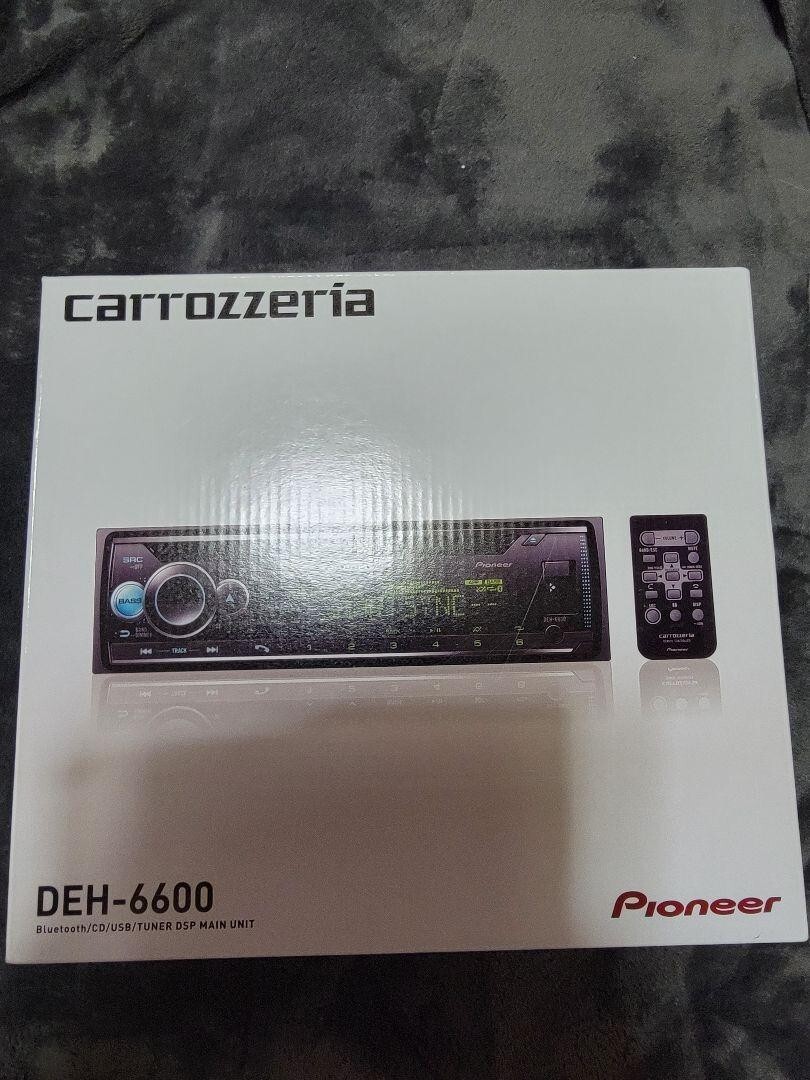 Pioneer Carrozzeria MVH-6600 1DIN USB Bluetooth Car Audio Japan New