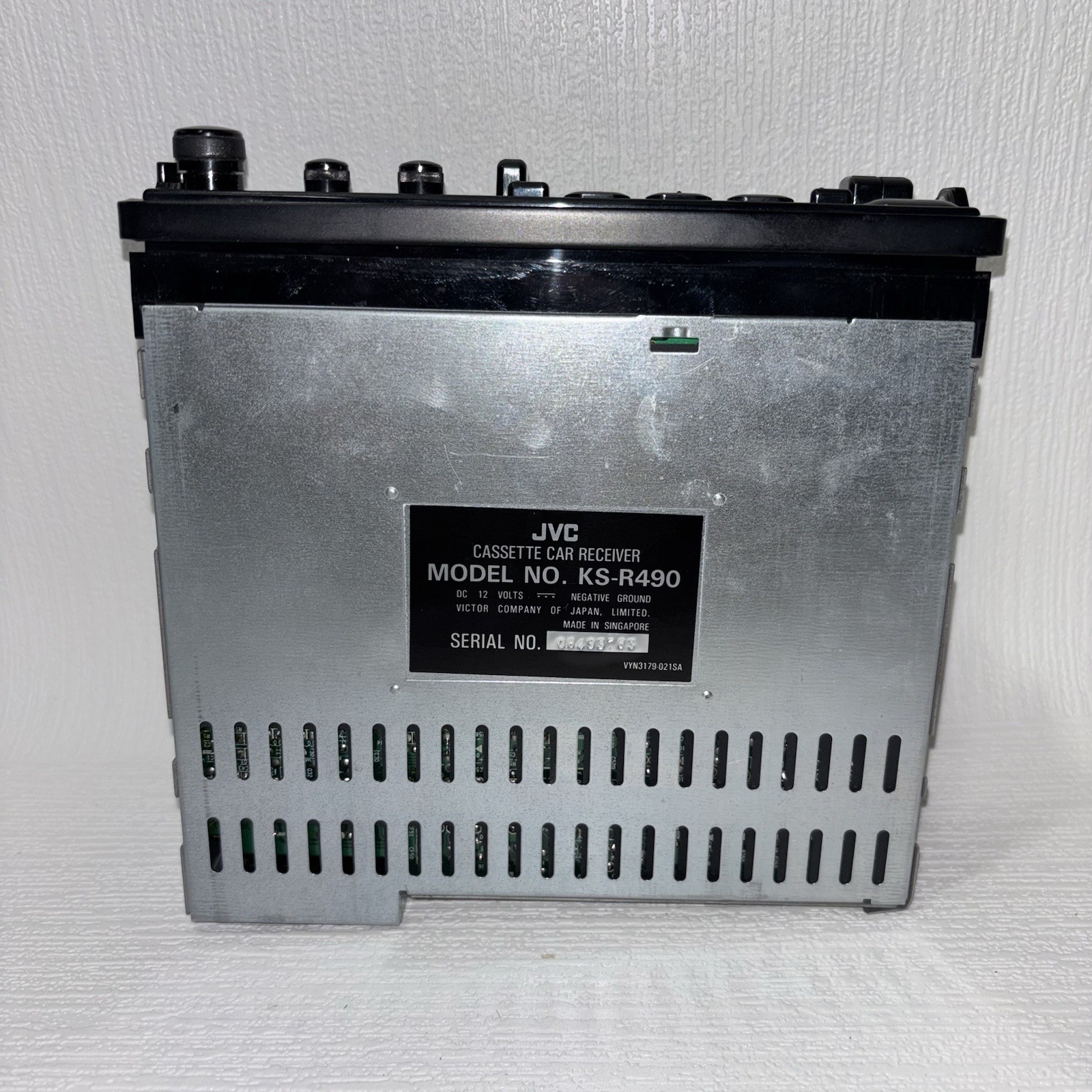 JVC Car Radio, Model no. KS-R490, Untested