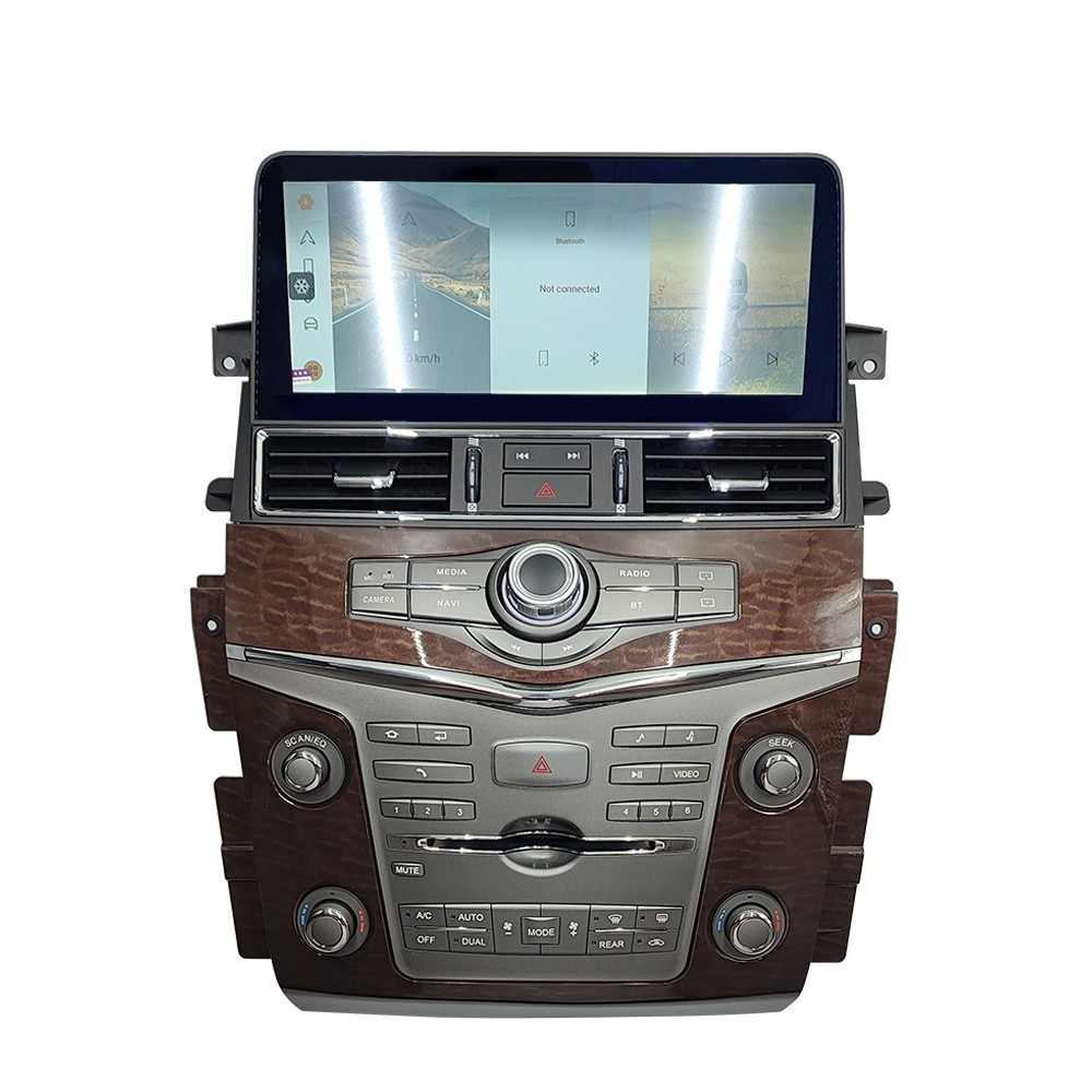 For Nissan Armada Patrol Infiniti QX56 QX80 Carplay Android Car Radio Stereo GPS