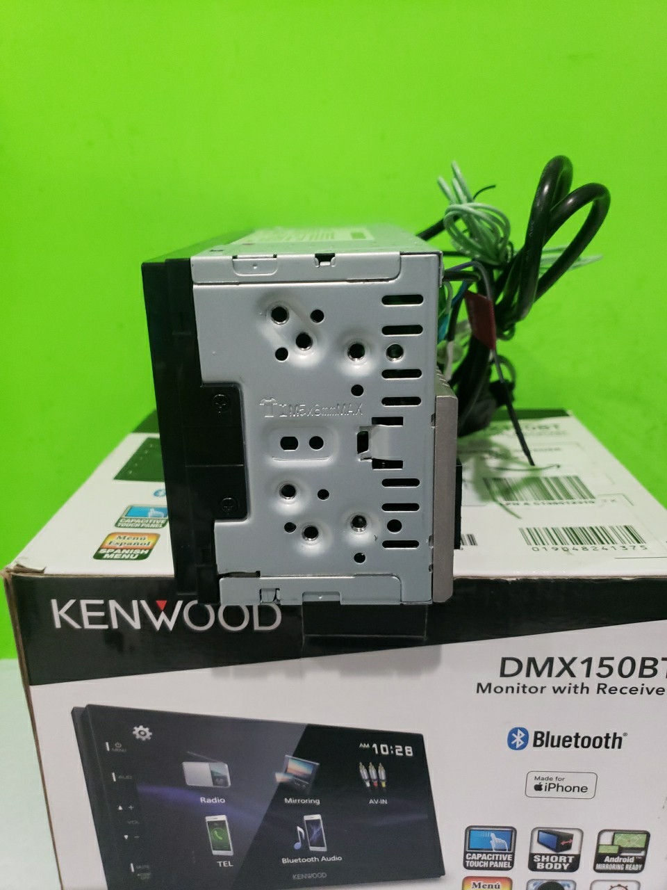 KENWOOD DMX150BT 6.8 Capacitive Touchscreen Digital Multimedia Receiver-OPEN BOX