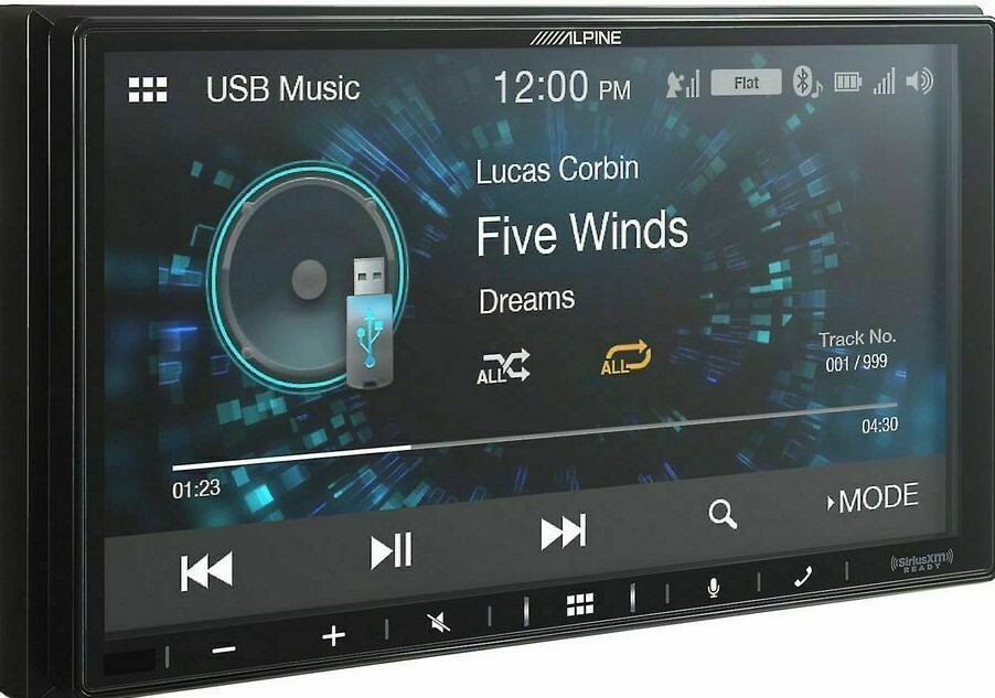 Alpine iLX-W650 Bluetooth Multimedia Player Apple CarPlay Android Auto 6Ch 4v 7″