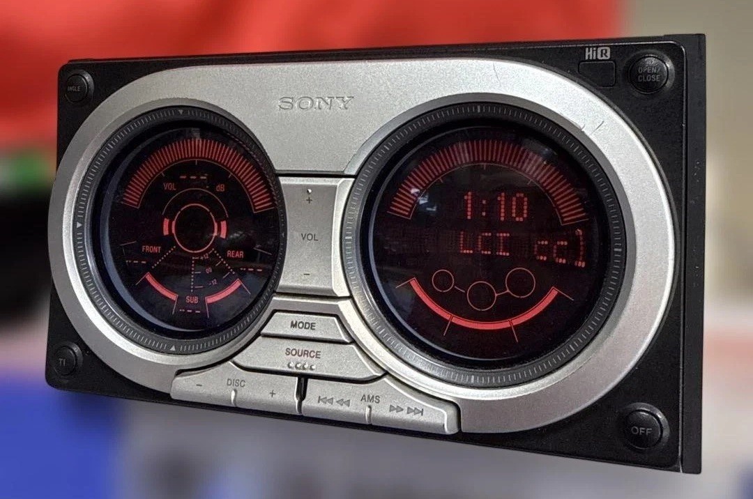 Sony WX-7700MDX Double DIN CD MD Receiver Car Audio Stereo Head Unit Vintage