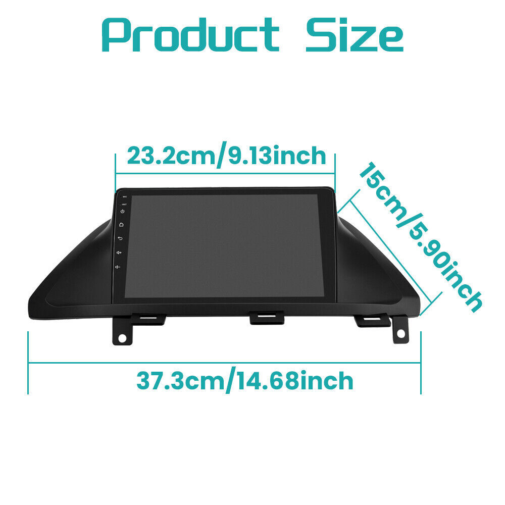 GPS Navi Apple Carplay Car Stereo Radio Android 13 For Honda Odyssey 2005-2010