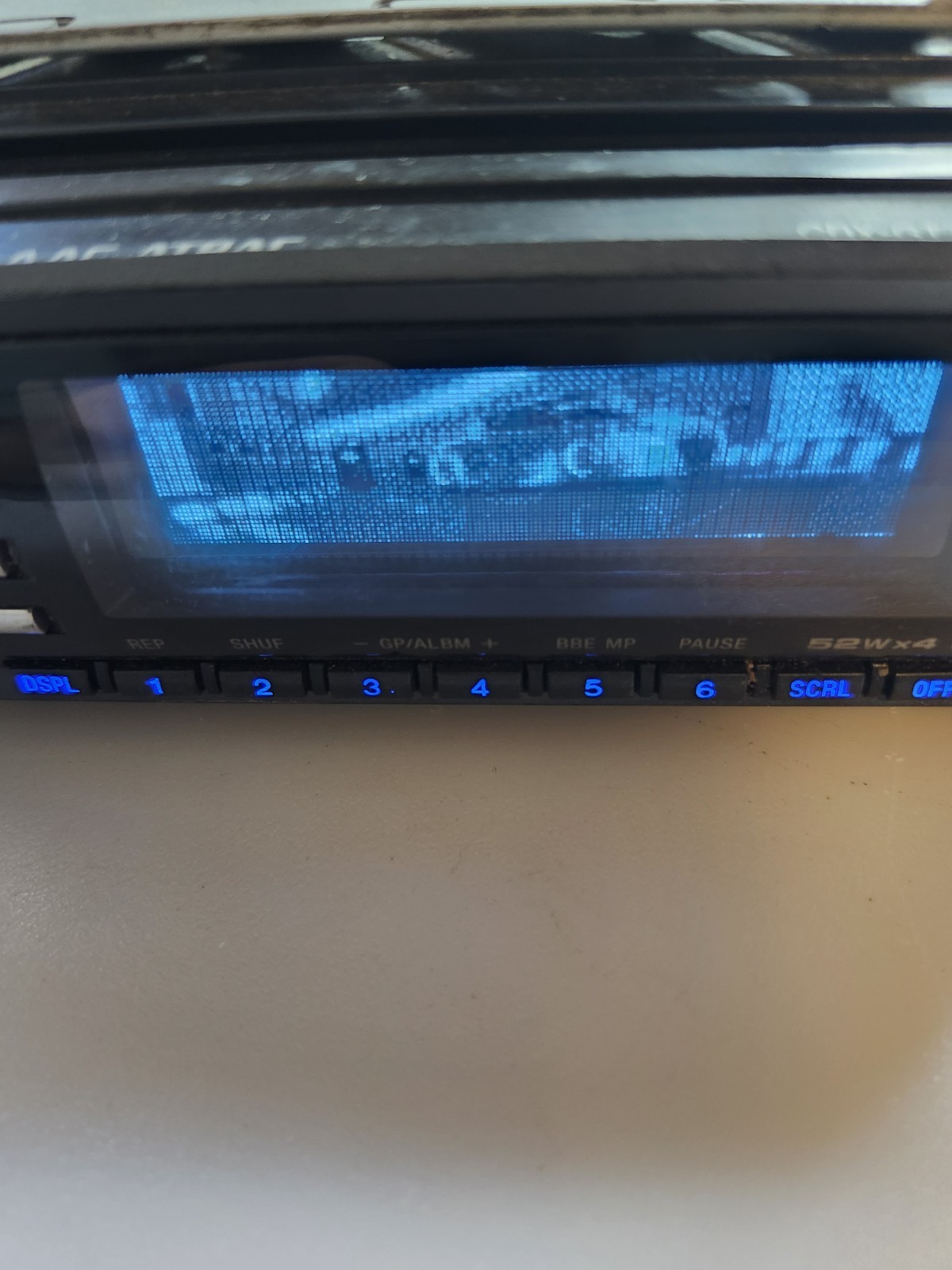 SONY Xplod CDX-GT710 Stereo CD Radio AUX player control NO BLUETOOTH