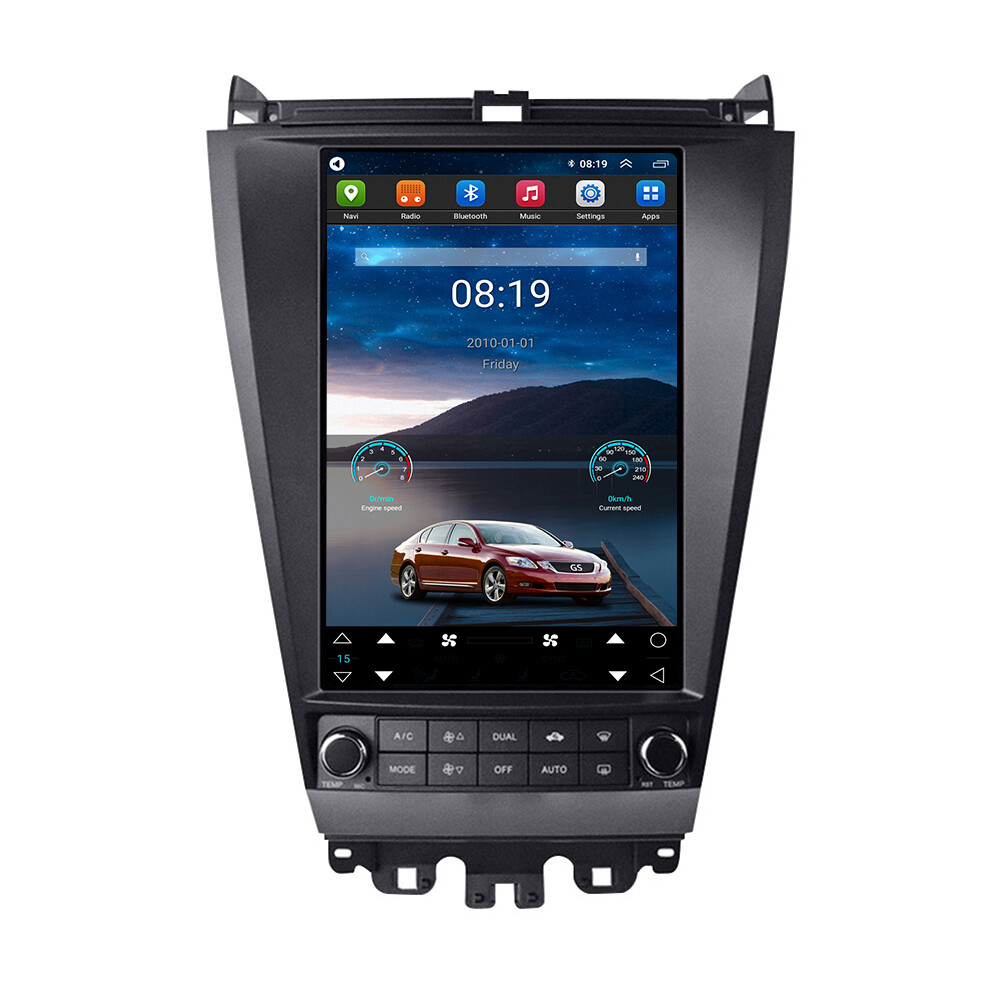12.8″ Car Radio For Honda Accord 07 2004-2007 Android 14 Tesla Stereo GPS WIFI