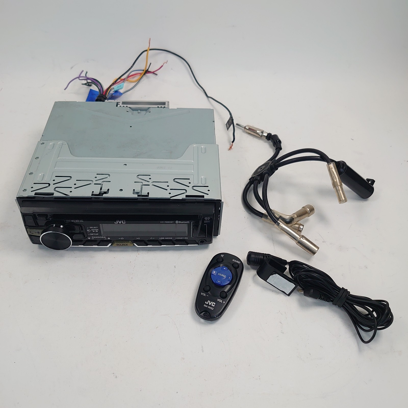 JVC KD-R860BT CD receiver with AM/FM / AUX / BLUETOOTH / USB Remote Microphone