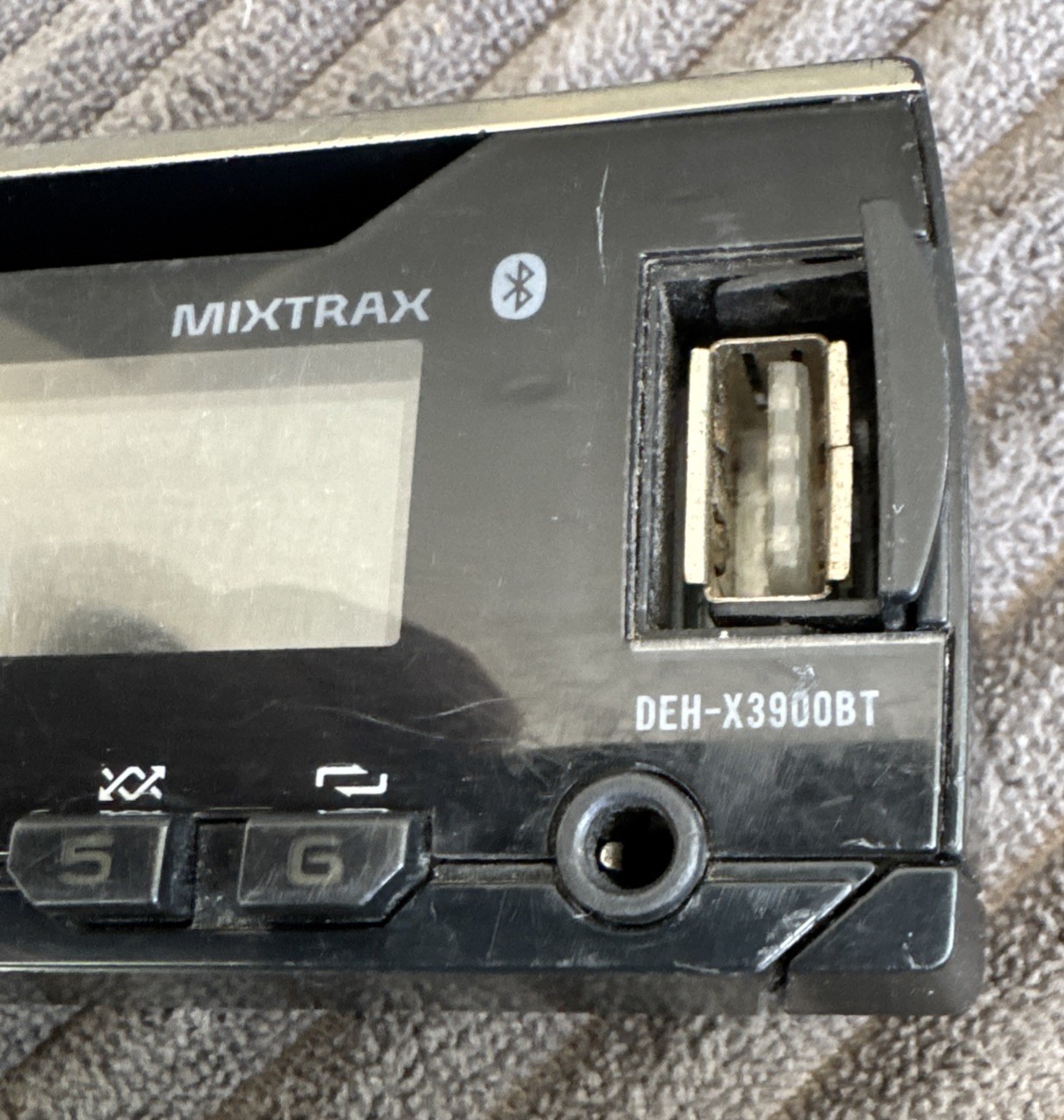 Pioneer Mixtrax DEH-X3900BT Bluetooth CD USB Car Stereo *Faceplate*